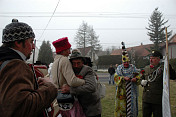 Masopustní průvod obcí Oselce 24.2.2007