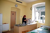Dokončení chodníků a výčepu 20.7.2008