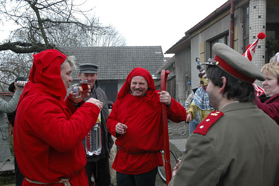 Masopustní průvod obcí Oselce 2007