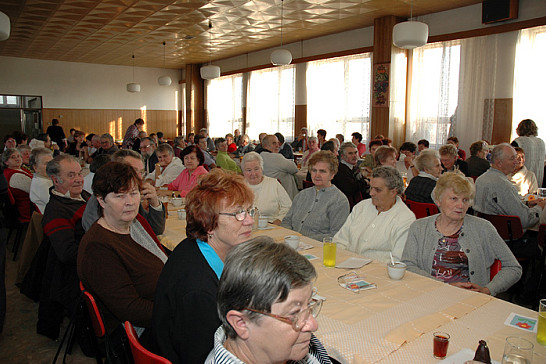 Předvánoční setkání důchodců 2009